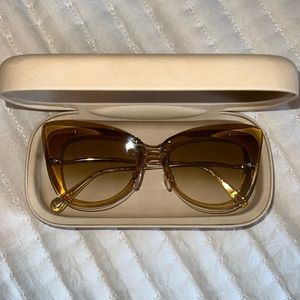 Yellow Chloé Sunglasses